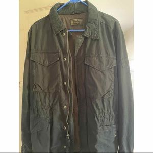 Abercrombie and Fitch Navy Coat